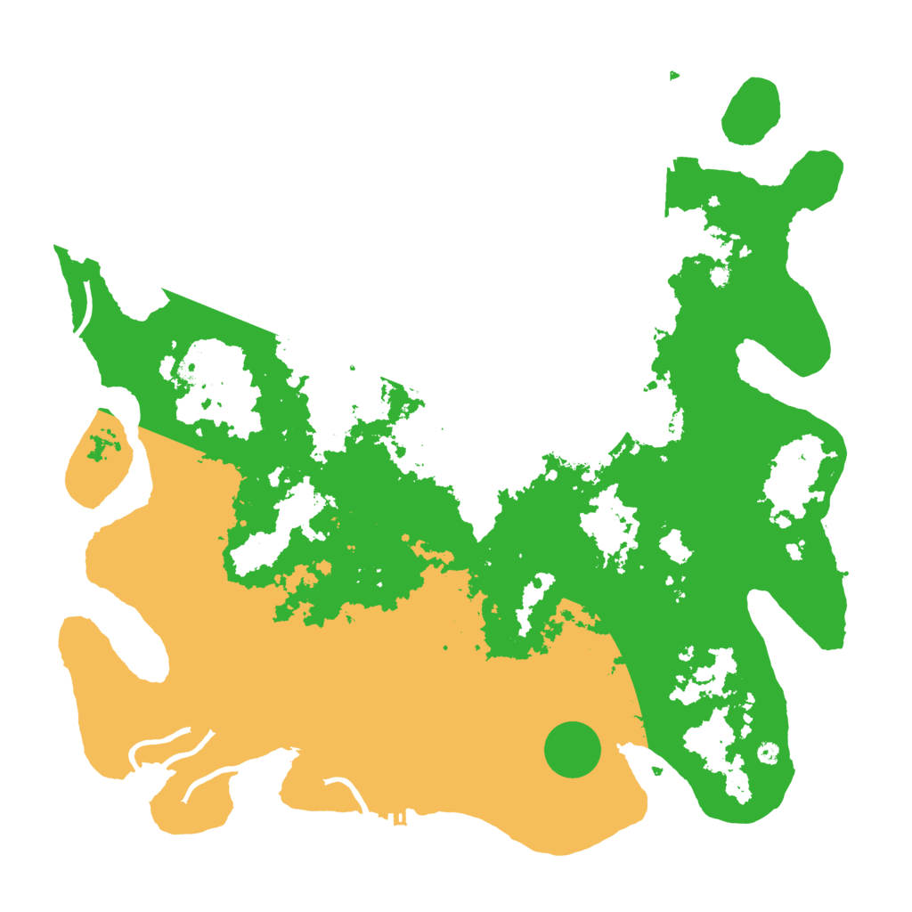 Biome Rust Map: Procedural Map, Size: 4250, Seed: 1021028145