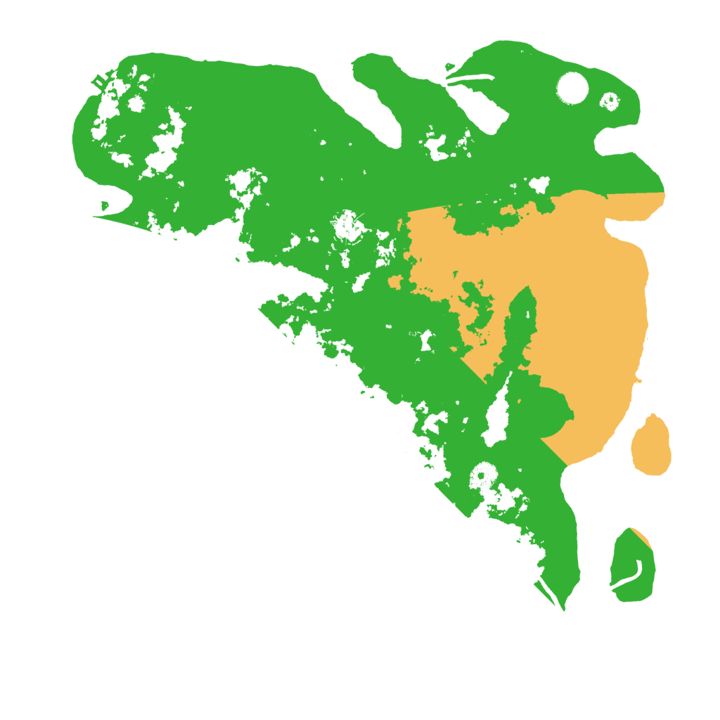 Biome Rust Map: Procedural Map, Size: 4000, Seed: 12128