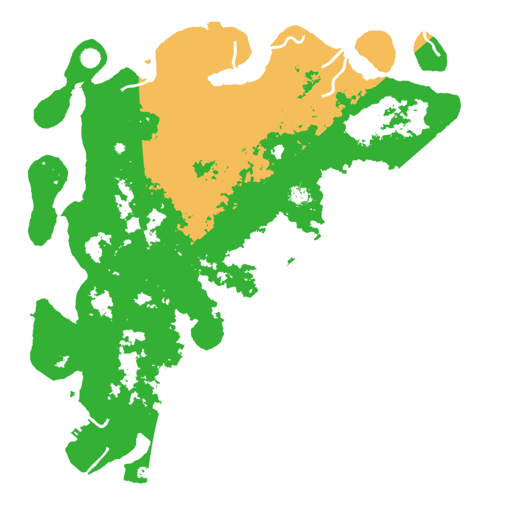 Biome Rust Map: Procedural Map, Size: 4500, Seed: 1077799830