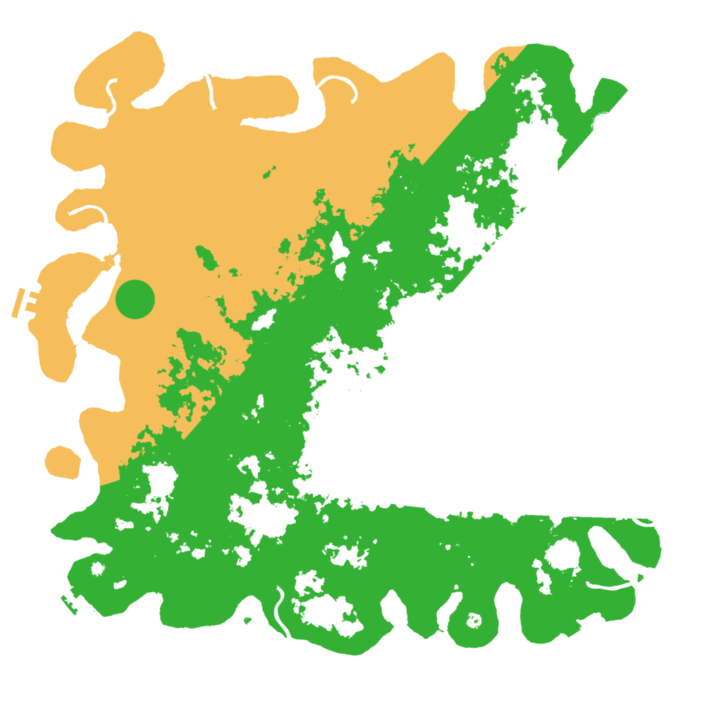 Biome Rust Map: Procedural Map, Size: 4747, Seed: 474747470
