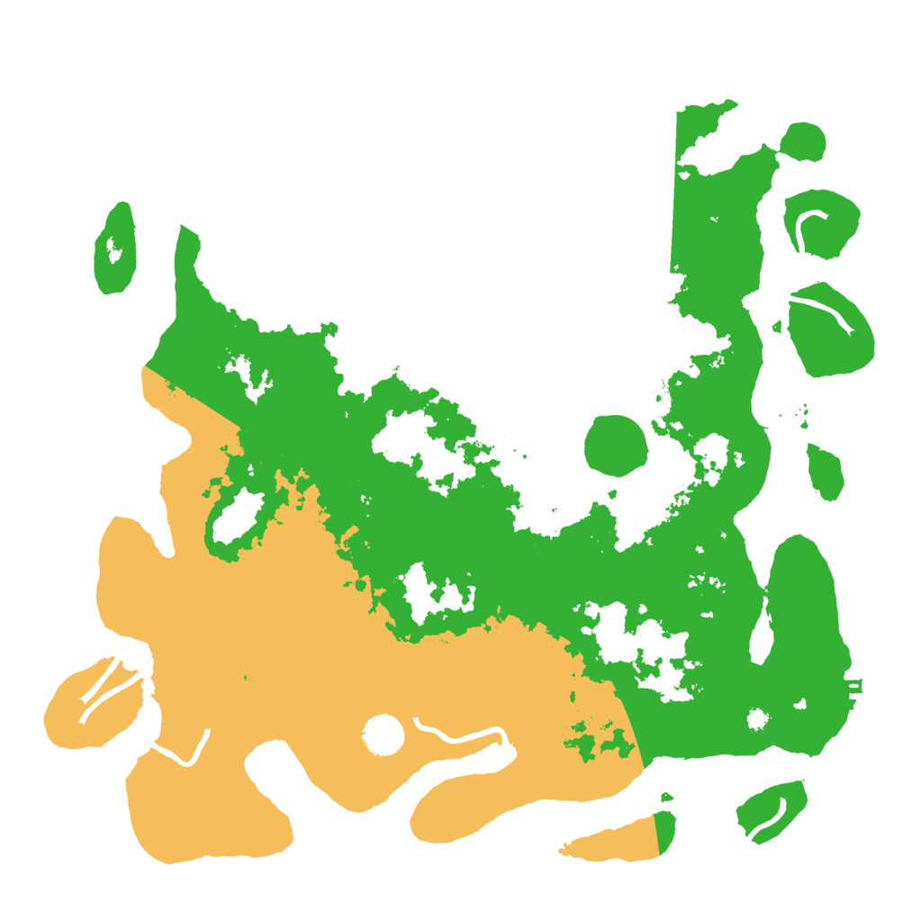 Biome Rust Map: Procedural Map, Size: 4000, Seed: 459874100