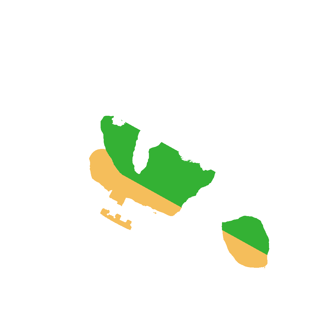 Biome Rust Map: Procedural Map, Size: 1400, Seed: 39