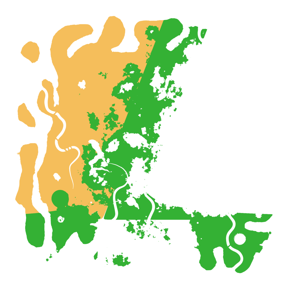 Biome Rust Map: Procedural Map, Size: 4500, Seed: 56789