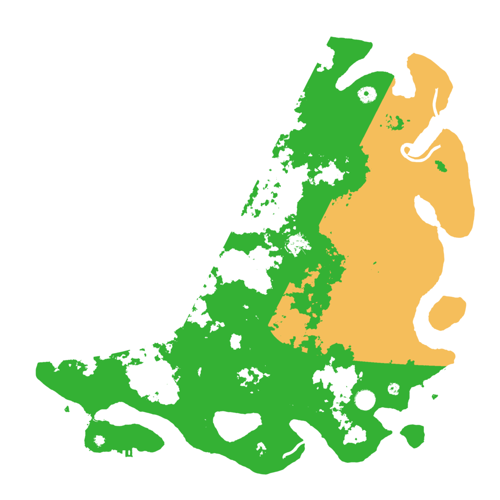 Biome Rust Map: Procedural Map, Size: 4300, Seed: 42