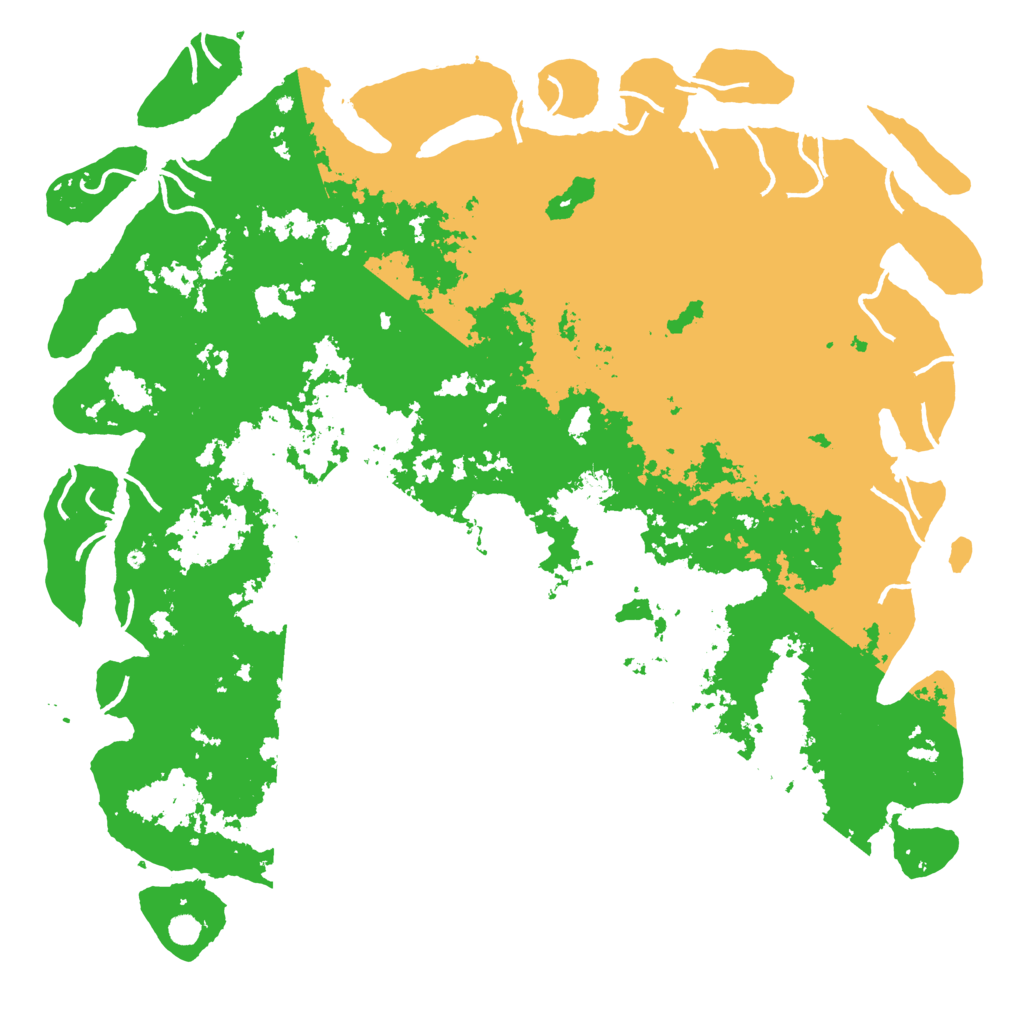 Biome Rust Map: Procedural Map, Size: 6000, Seed: 1511