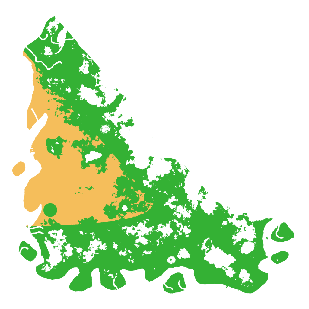Biome Rust Map: Procedural Map, Size: 6000, Seed: 282614020