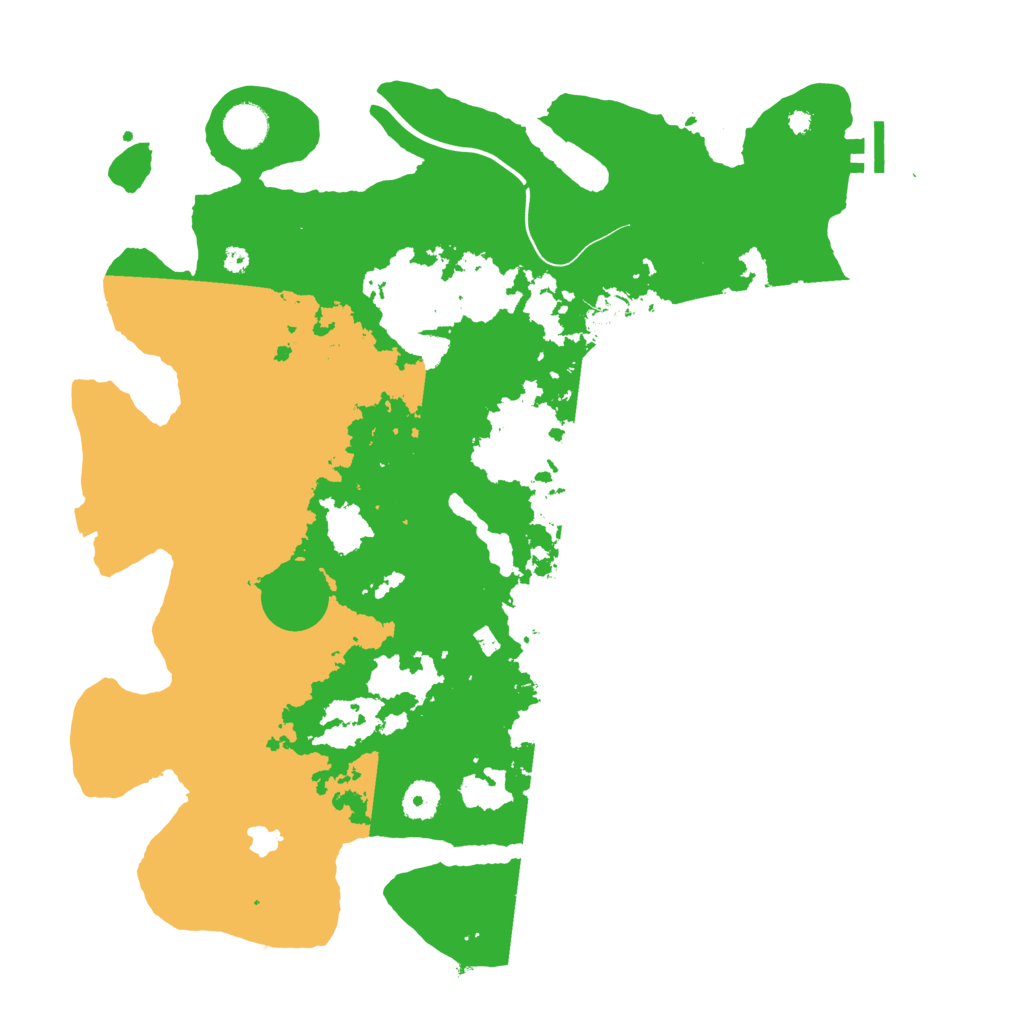 Biome Rust Map: Procedural Map, Size: 4000, Seed: 100067966