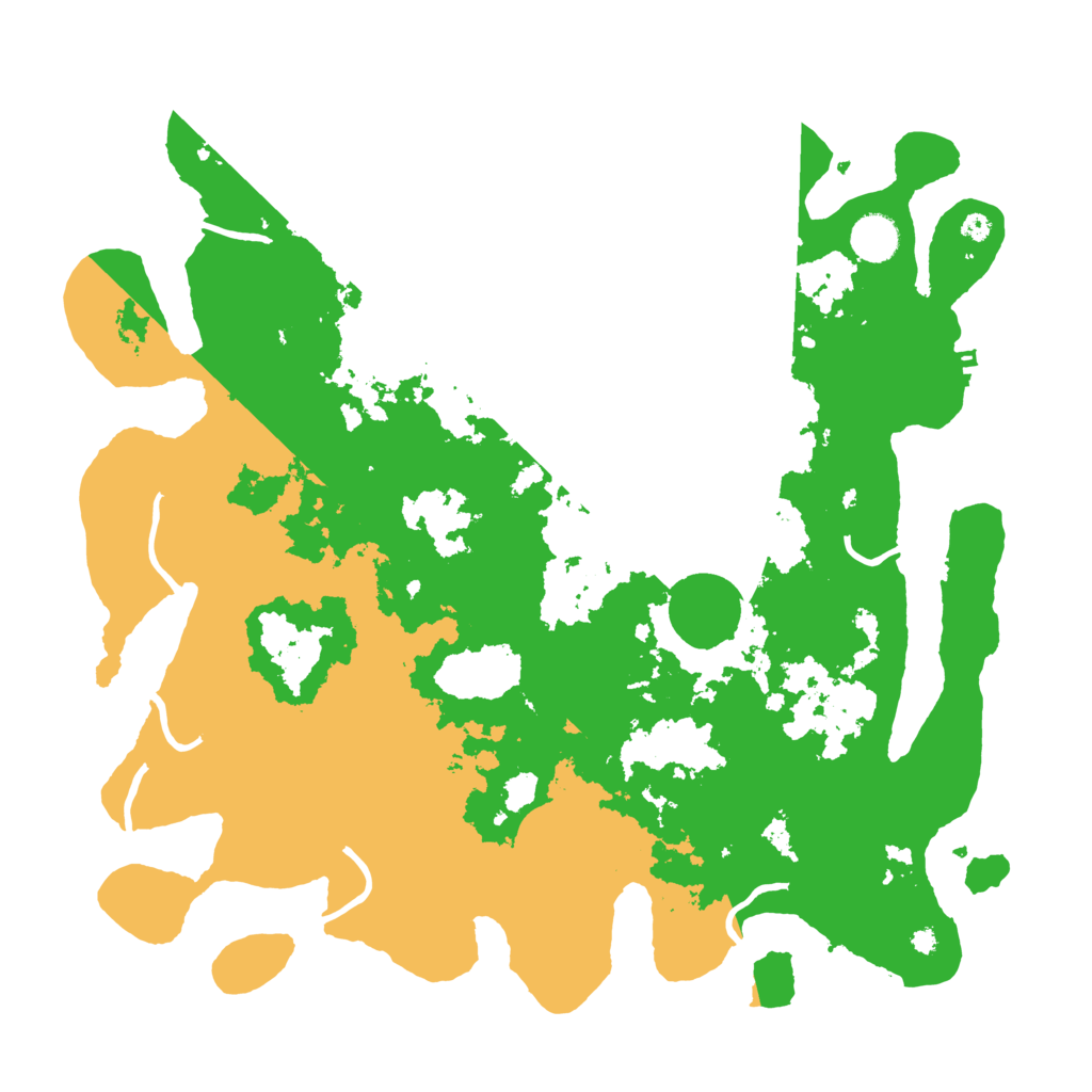 Biome Rust Map: Procedural Map, Size: 4000, Seed: 47657