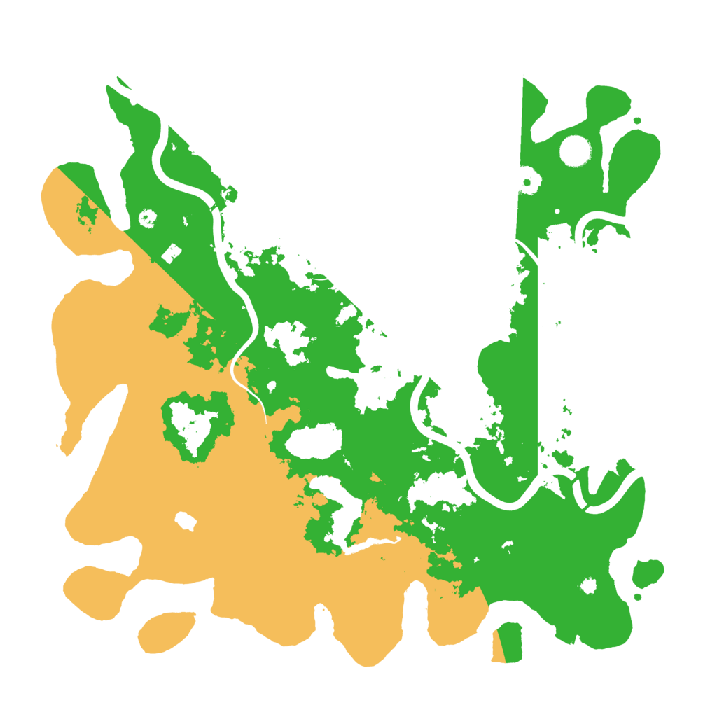 Biome Rust Map: Procedural Map, Size: 4000, Seed: 47657