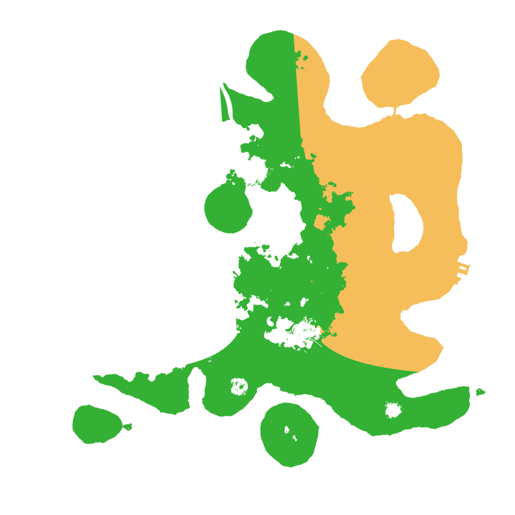 Biome Rust Map: Procedural Map, Size: 3000, Seed: 865663914