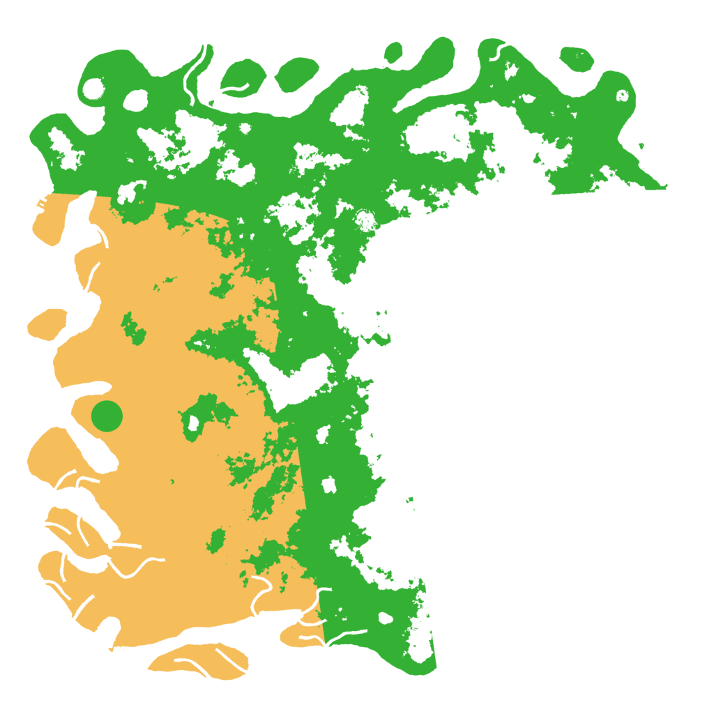 Biome Rust Map: Procedural Map, Size: 6000, Seed: 296557316
