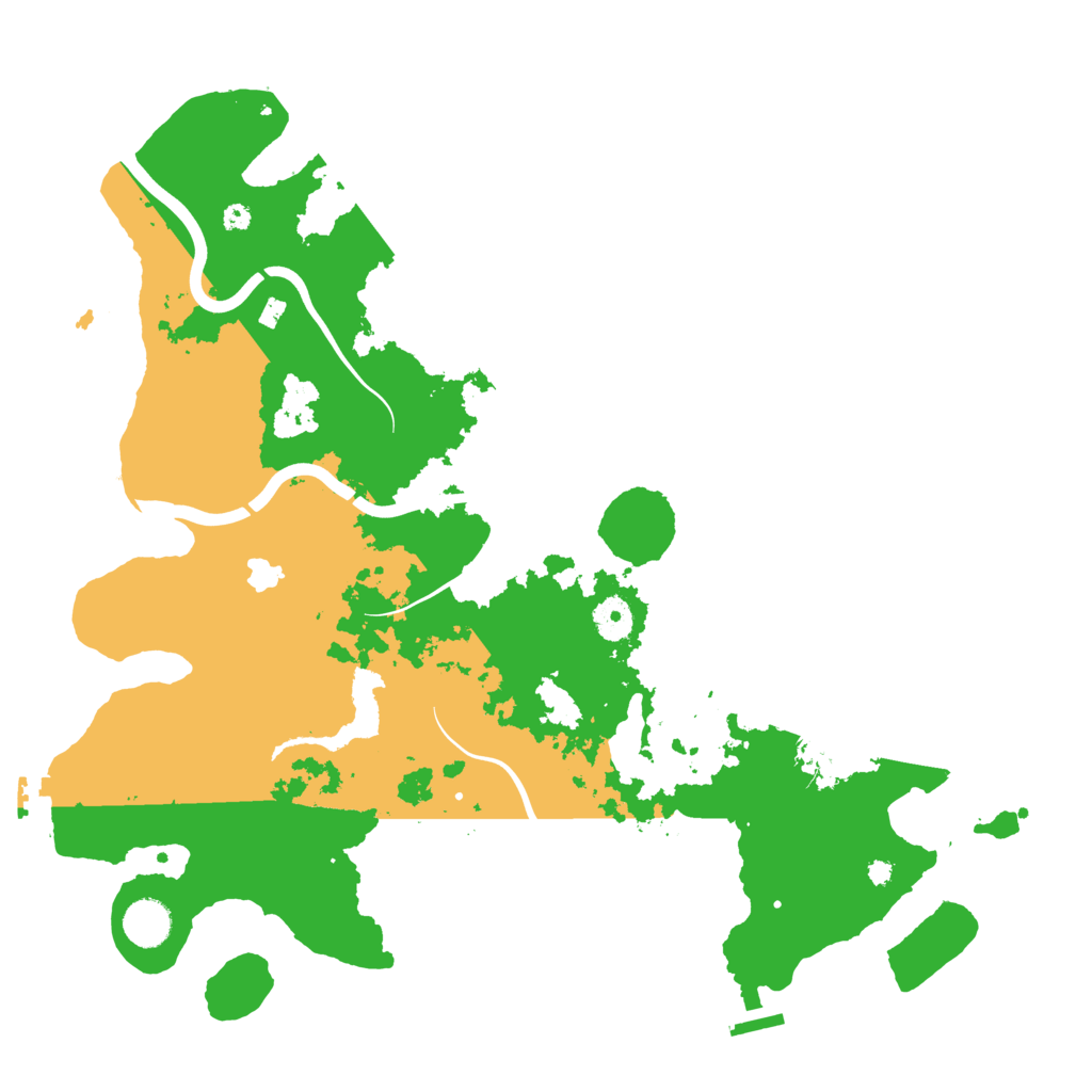 Biome Rust Map: Procedural Map, Size: 4000, Seed: 5627778