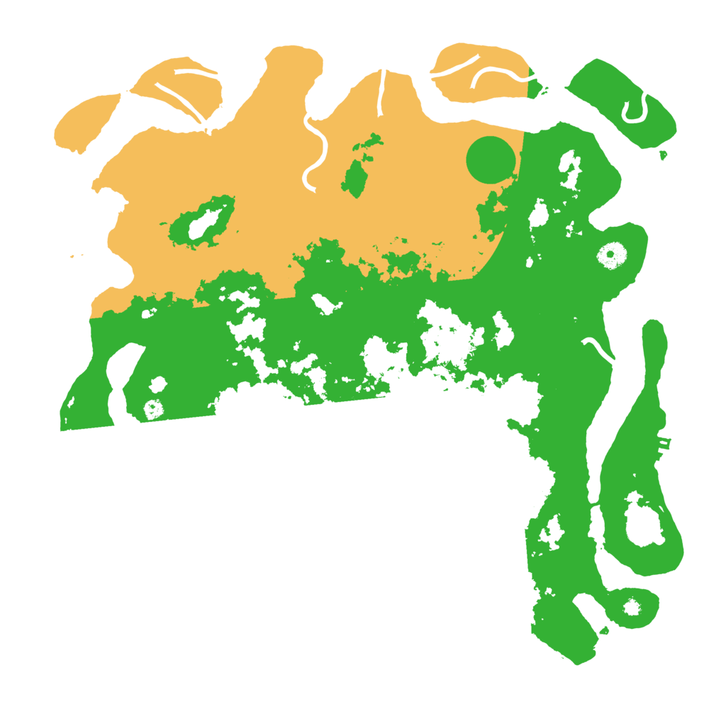 Biome Rust Map: Procedural Map, Size: 4000, Seed: 719078710