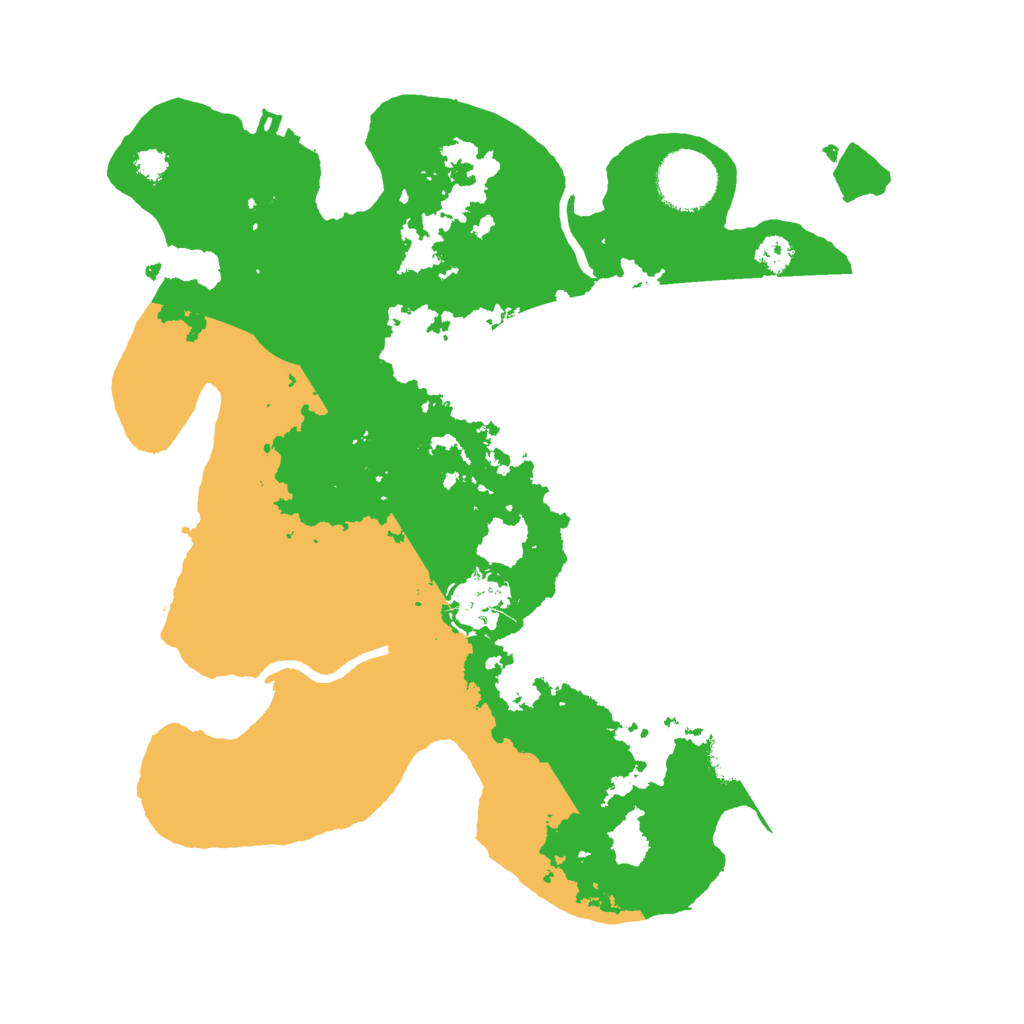 Biome Rust Map: Procedural Map, Size: 3000, Seed: 271559060