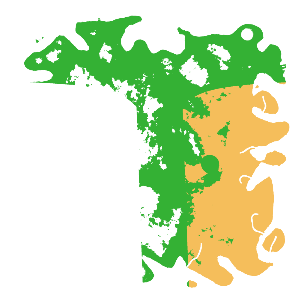 Biome Rust Map: Procedural Map, Size: 4500, Seed: 264264