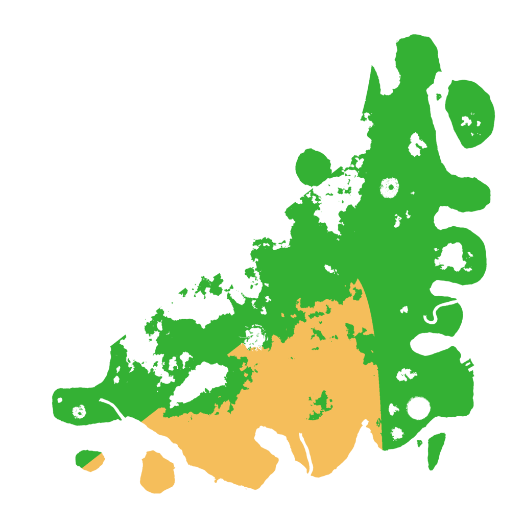Biome Rust Map: Procedural Map, Size: 4000, Seed: 19971226