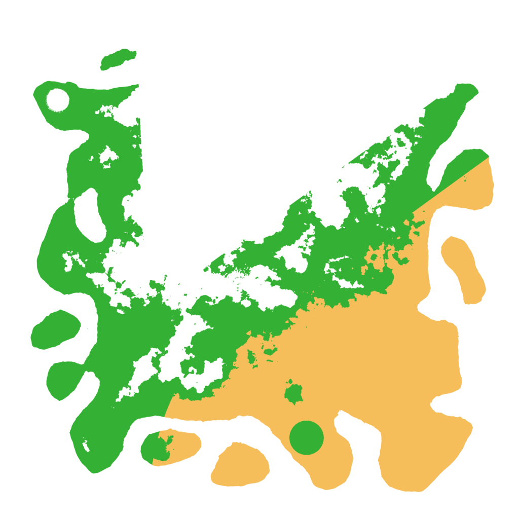 Biome Rust Map: Barren, Size: 4000, Seed: 430839101