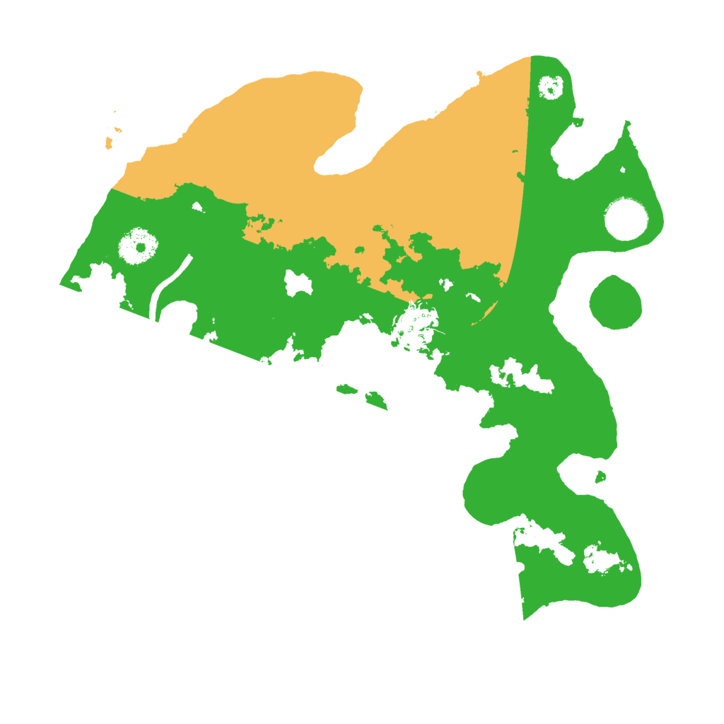 Biome Rust Map: Procedural Map, Size: 3000, Seed: 9889