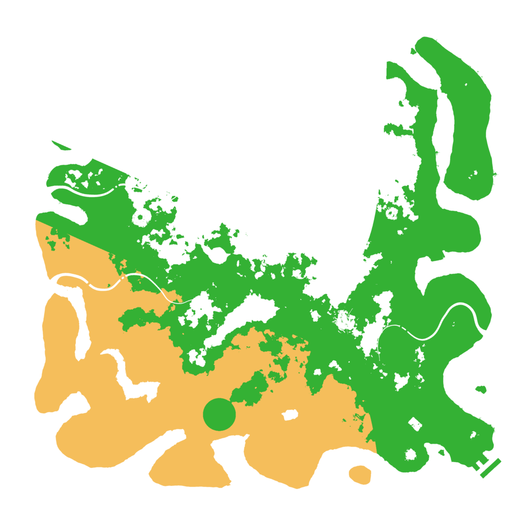 Biome Rust Map: Procedural Map, Size: 4250, Seed: 513000829