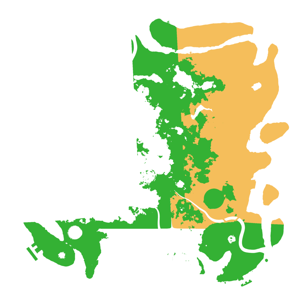 Biome Rust Map: Procedural Map, Size: 4000, Seed: 6872349