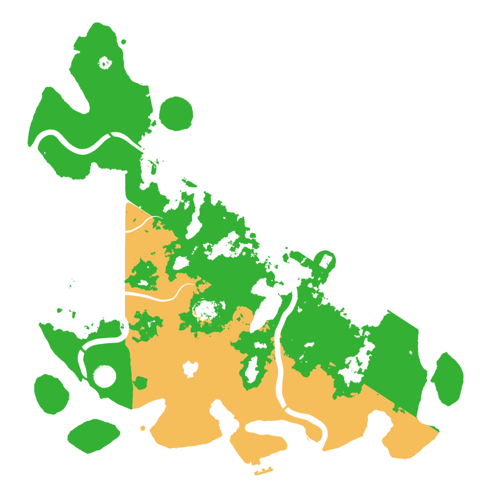 Biome Rust Map: Procedural Map, Size: 4000, Seed: 4056