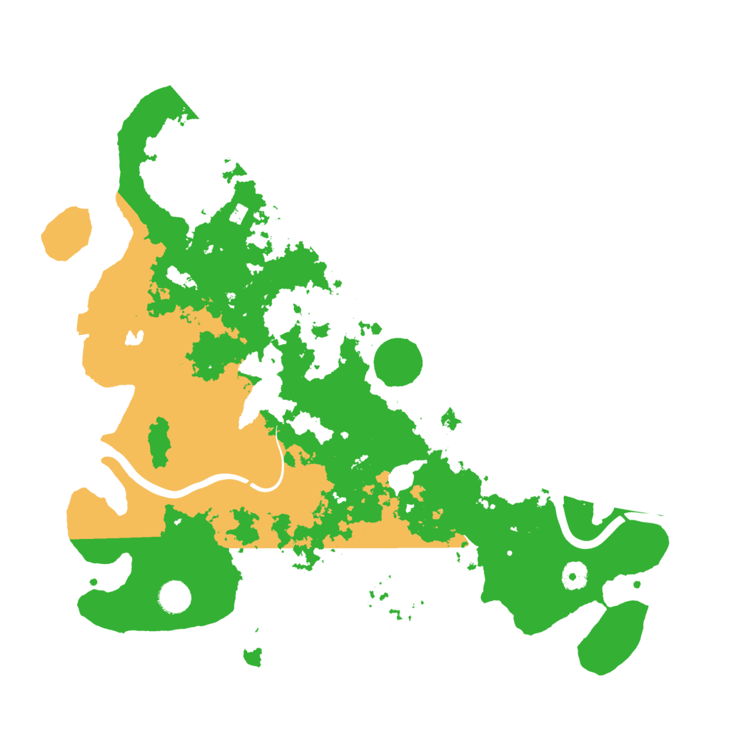 Biome Rust Map: Procedural Map, Size: 4000, Seed: 282614020