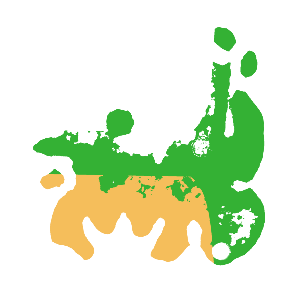 Biome Rust Map: Barren, Size: 3000, Seed: 97976