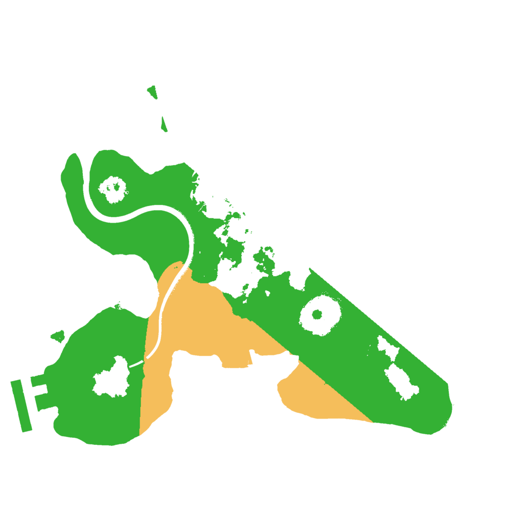 Biome Rust Map: Procedural Map, Size: 2000, Seed: 455096762