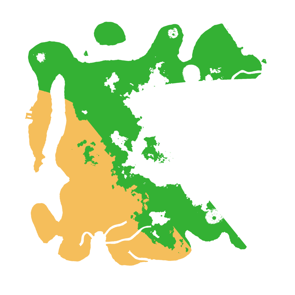 Biome Rust Map: Procedural Map, Size: 3000, Seed: 63931115