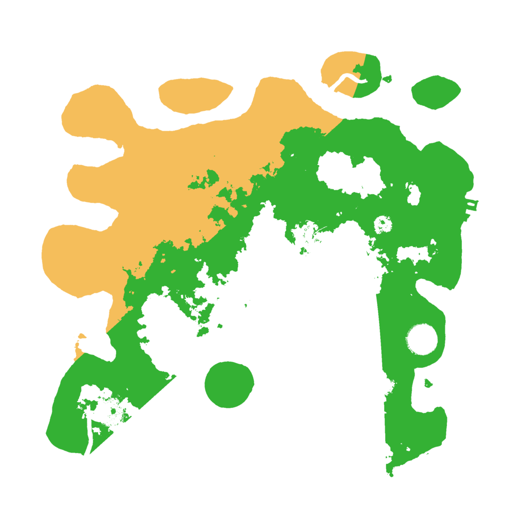 Biome Rust Map: Procedural Map, Size: 3000, Seed: 644429086