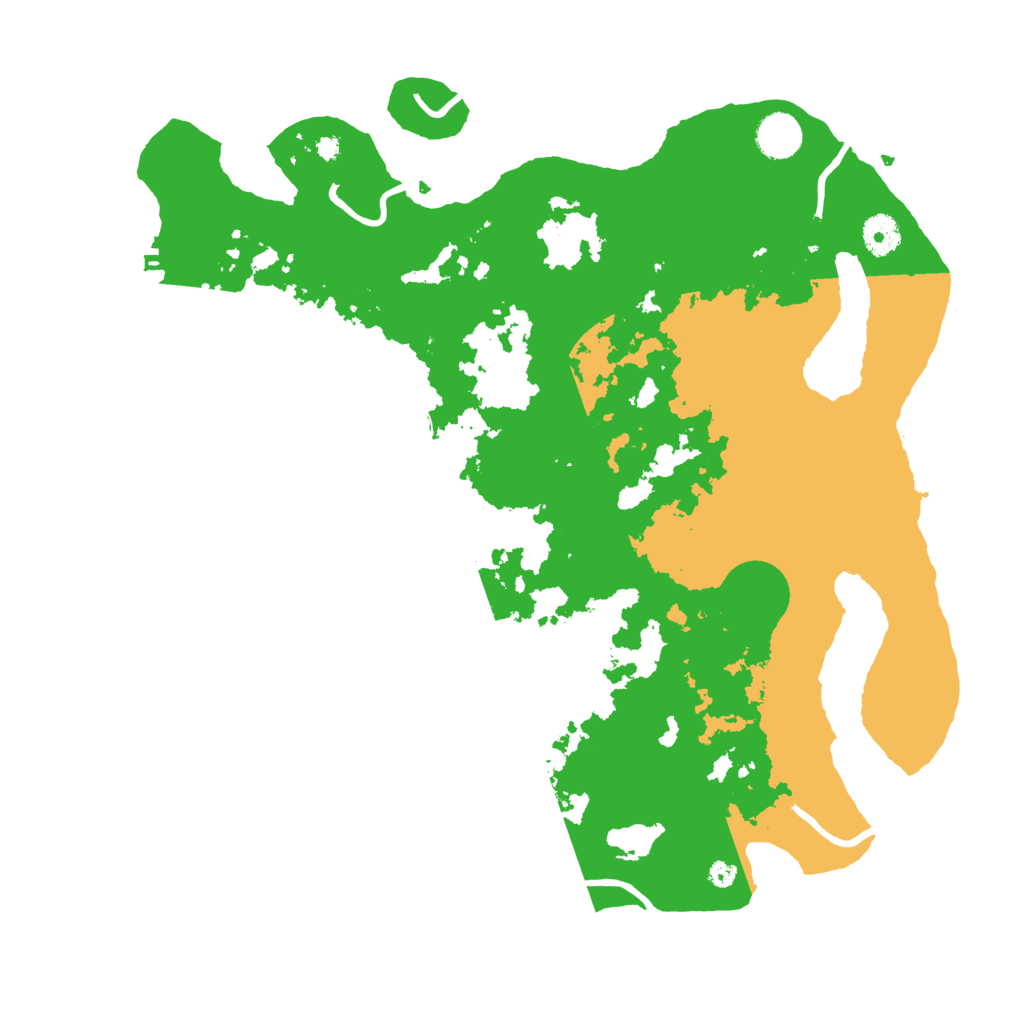 Biome Rust Map: Procedural Map, Size: 3950, Seed: 2142507776