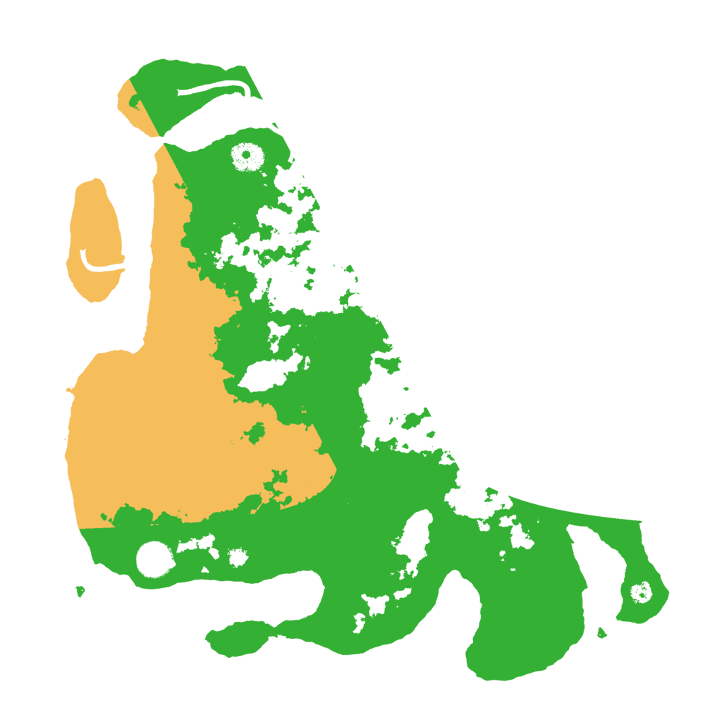 Biome Rust Map: Procedural Map, Size: 3500, Seed: 97481520