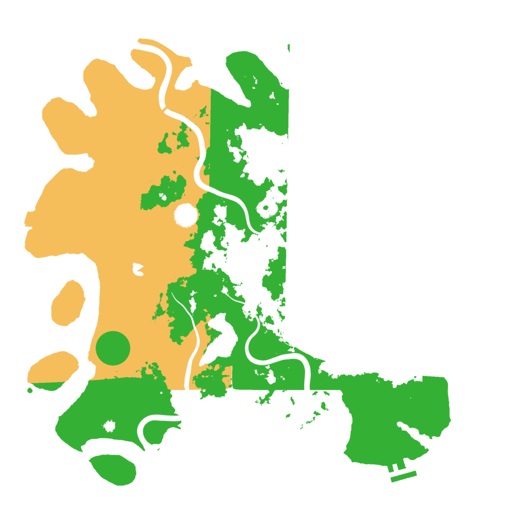 Biome Rust Map: Procedural Map, Size: 4000, Seed: 60020459