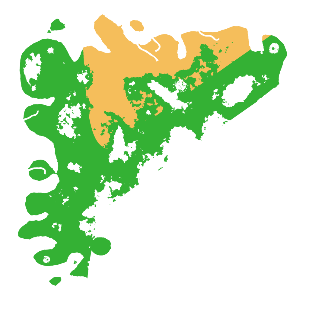 Biome Rust Map: Procedural Map, Size: 4500, Seed: 291159940