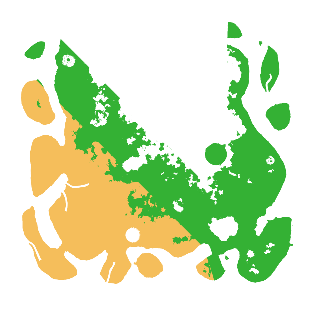 Biome Rust Map: Procedural Map, Size: 3800, Seed: 665465