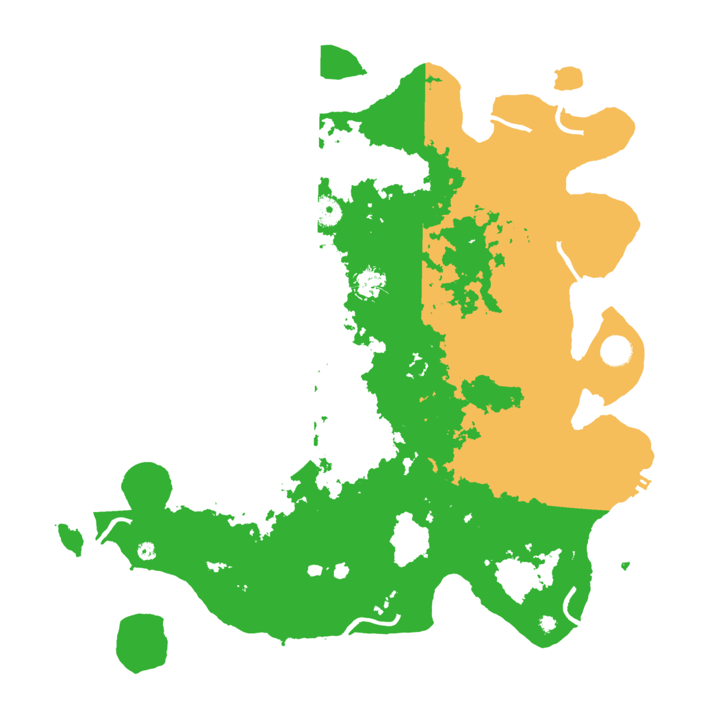 Biome Rust Map: Procedural Map, Size: 3950, Seed: 1355946750