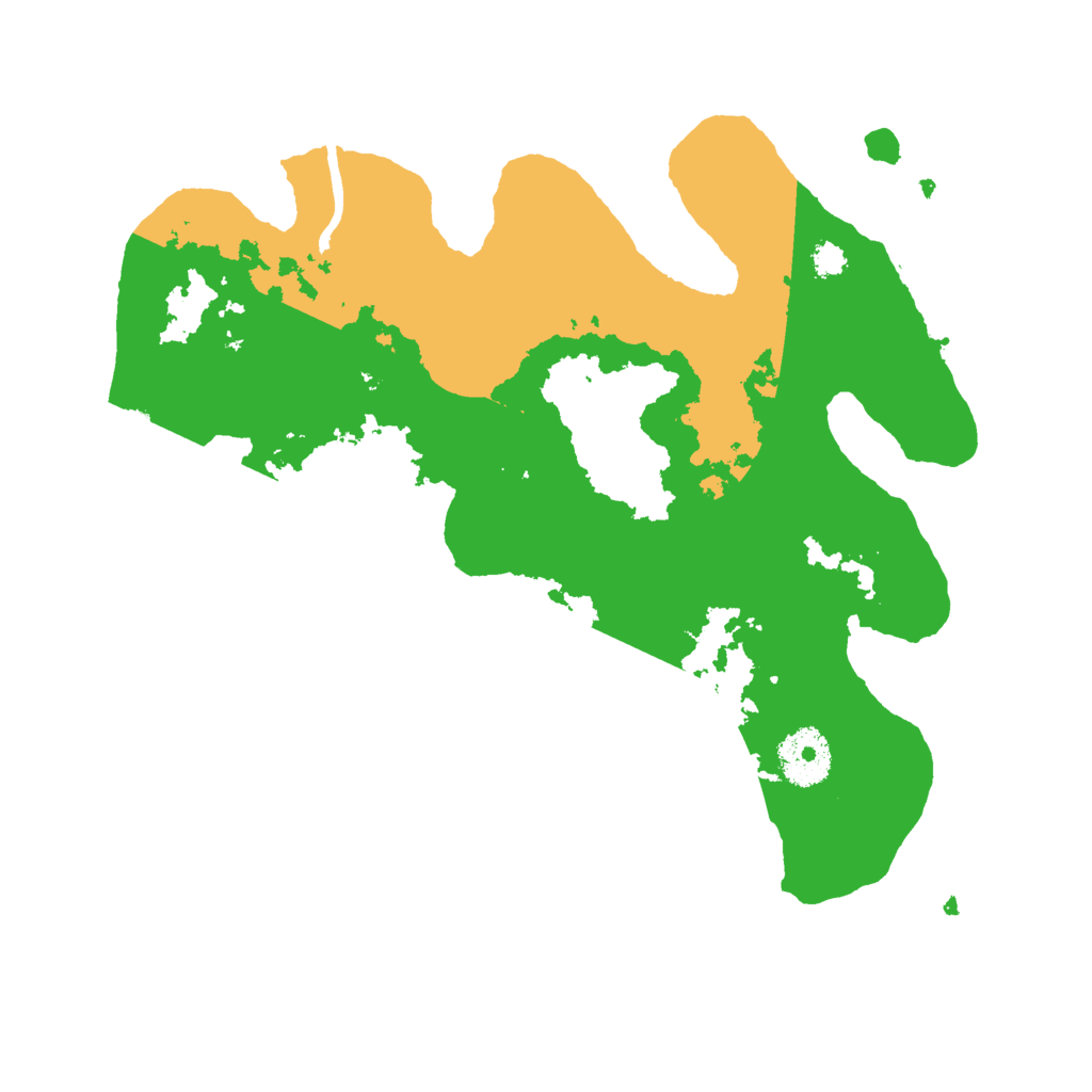 Biome Rust Map: Procedural Map, Size: 3000, Seed: 7654601