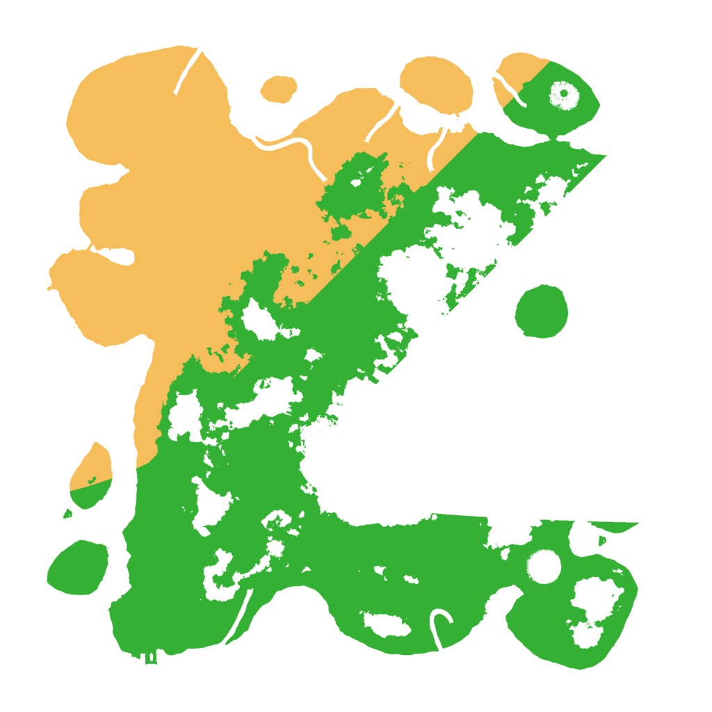 Biome Rust Map: Procedural Map, Size: 3700, Seed: 903969920