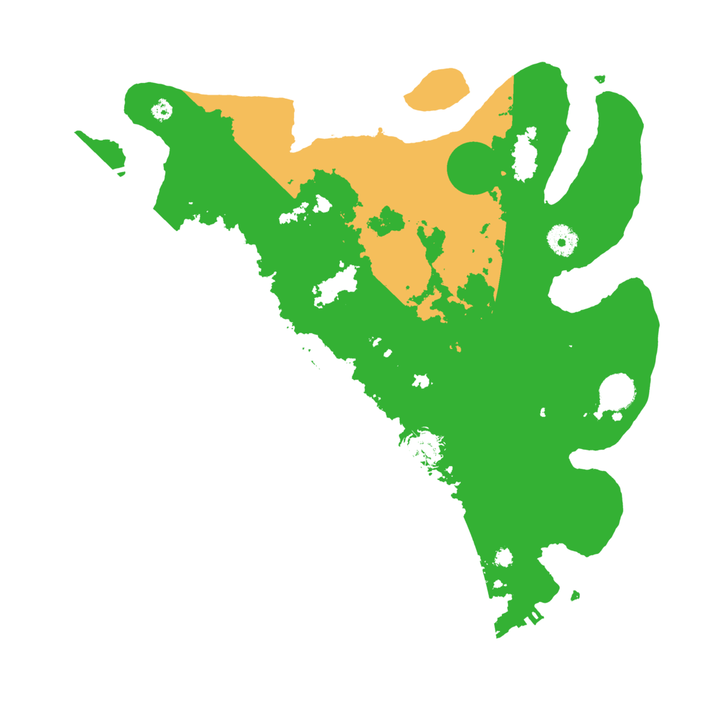 Biome Rust Map: Procedural Map, Size: 3500, Seed: 1869569024