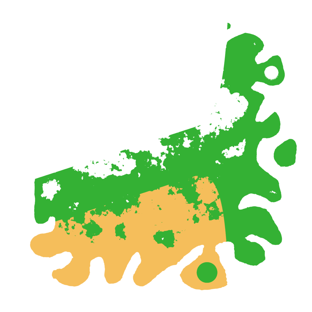 Biome Rust Map: Barren, Size: 4000, Seed: 2051