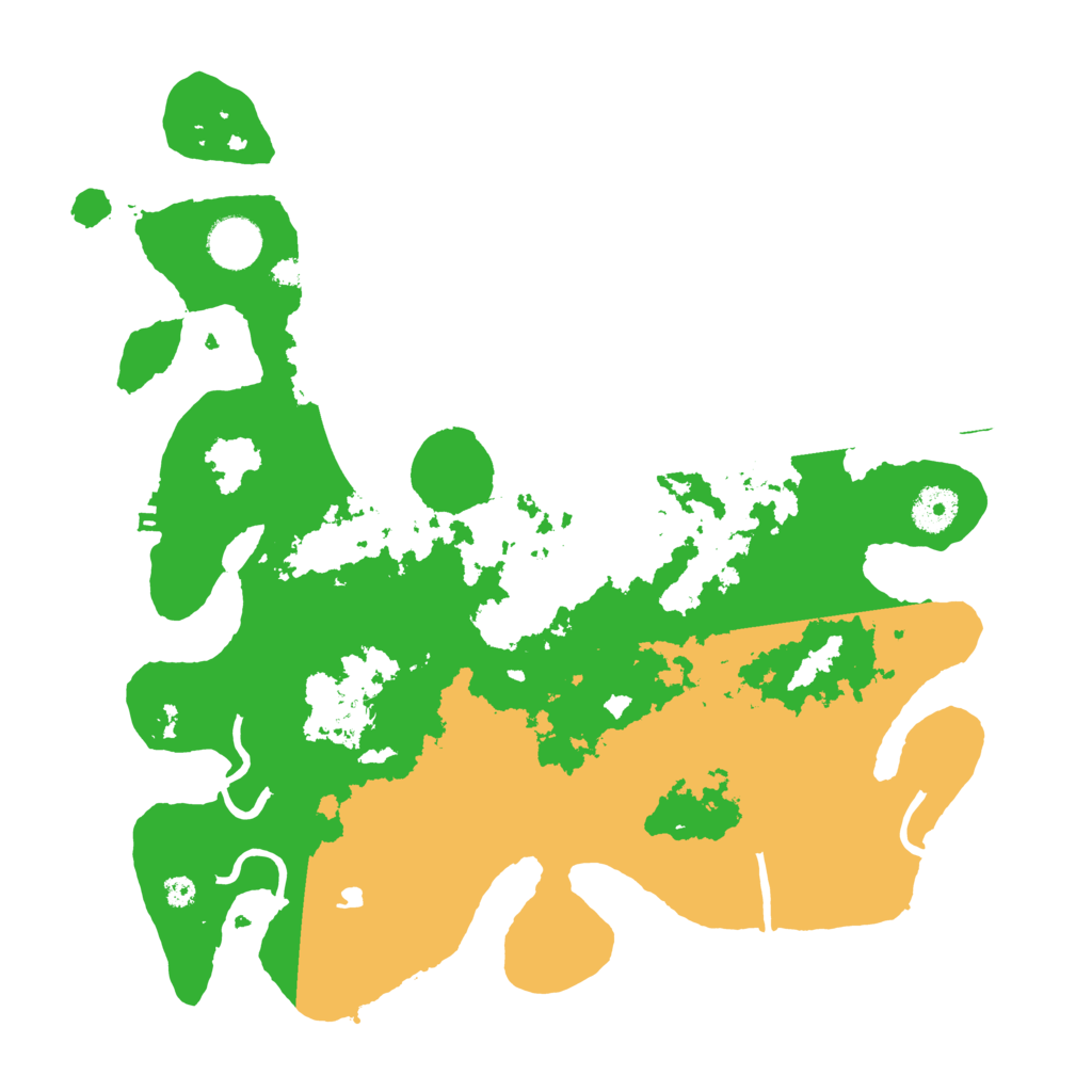 Biome Rust Map: Procedural Map, Size: 3600, Seed: 2104841889