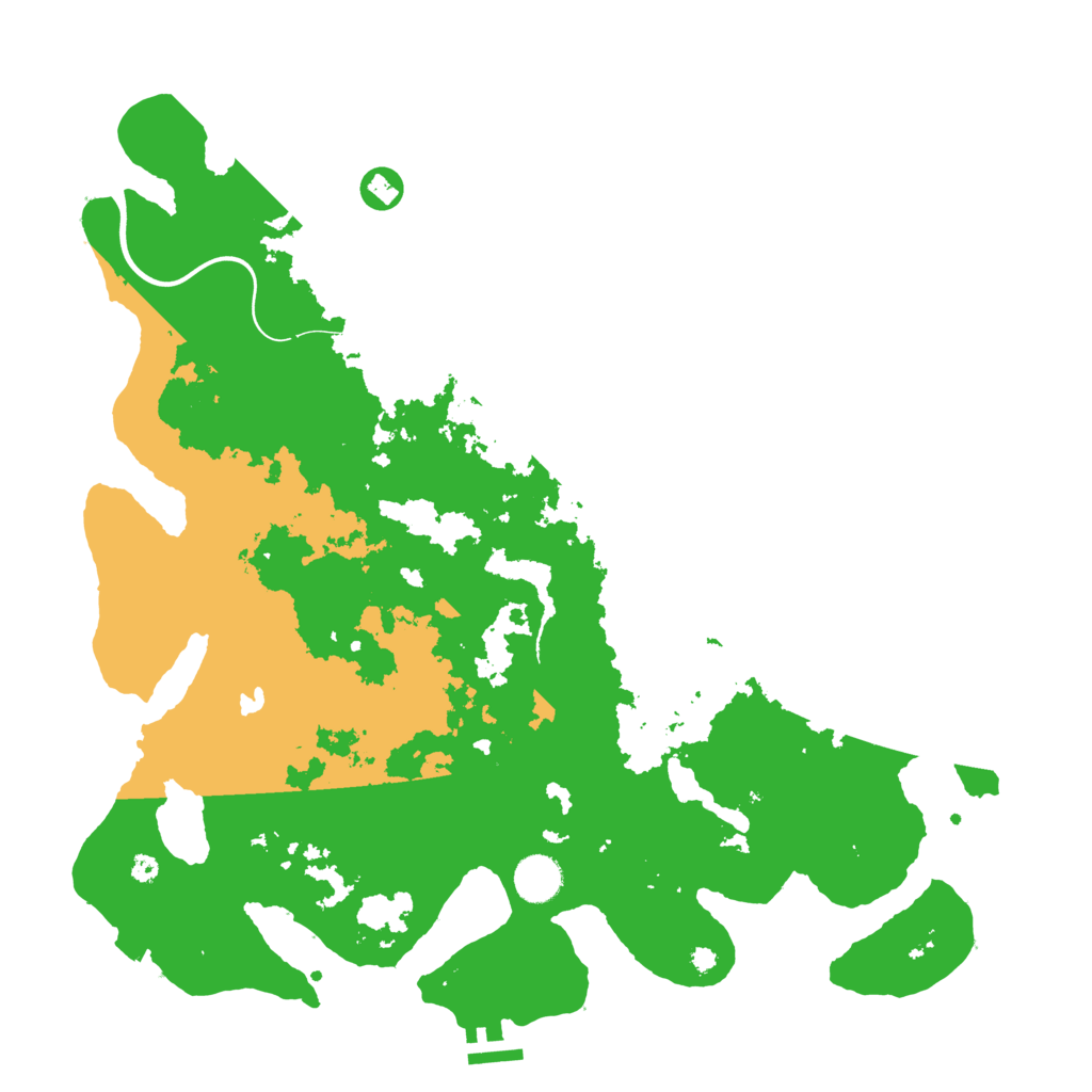 Biome Rust Map: Procedural Map, Size: 4000, Seed: 858209453