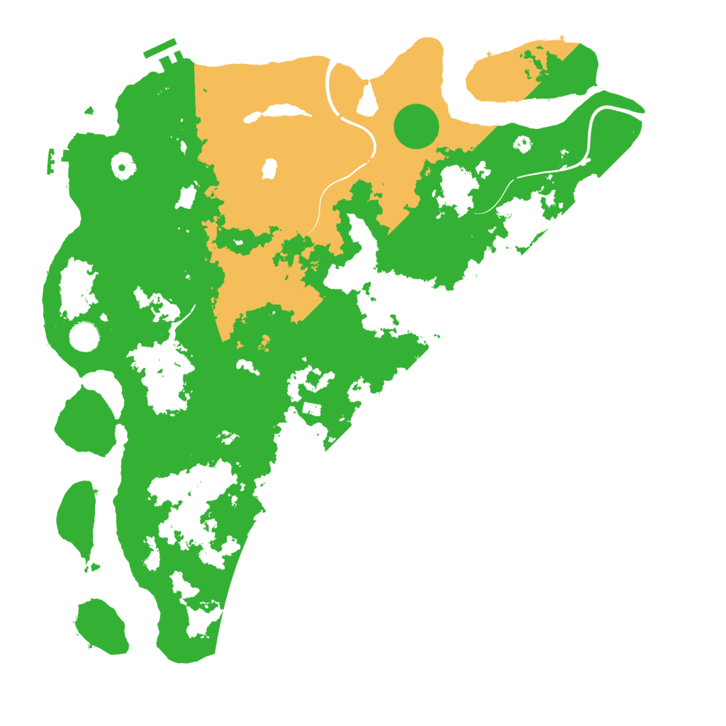 Biome Rust Map: Procedural Map, Size: 4250, Seed: 18403