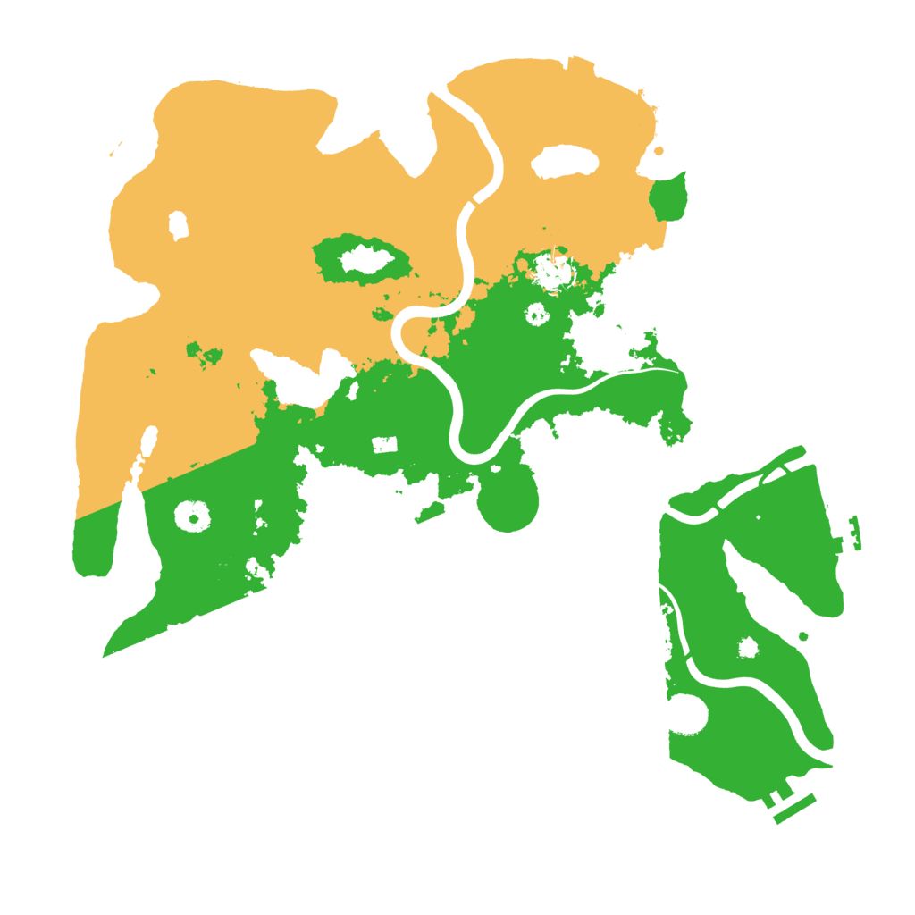 Biome Rust Map: Procedural Map, Size: 4000, Seed: 1412775433