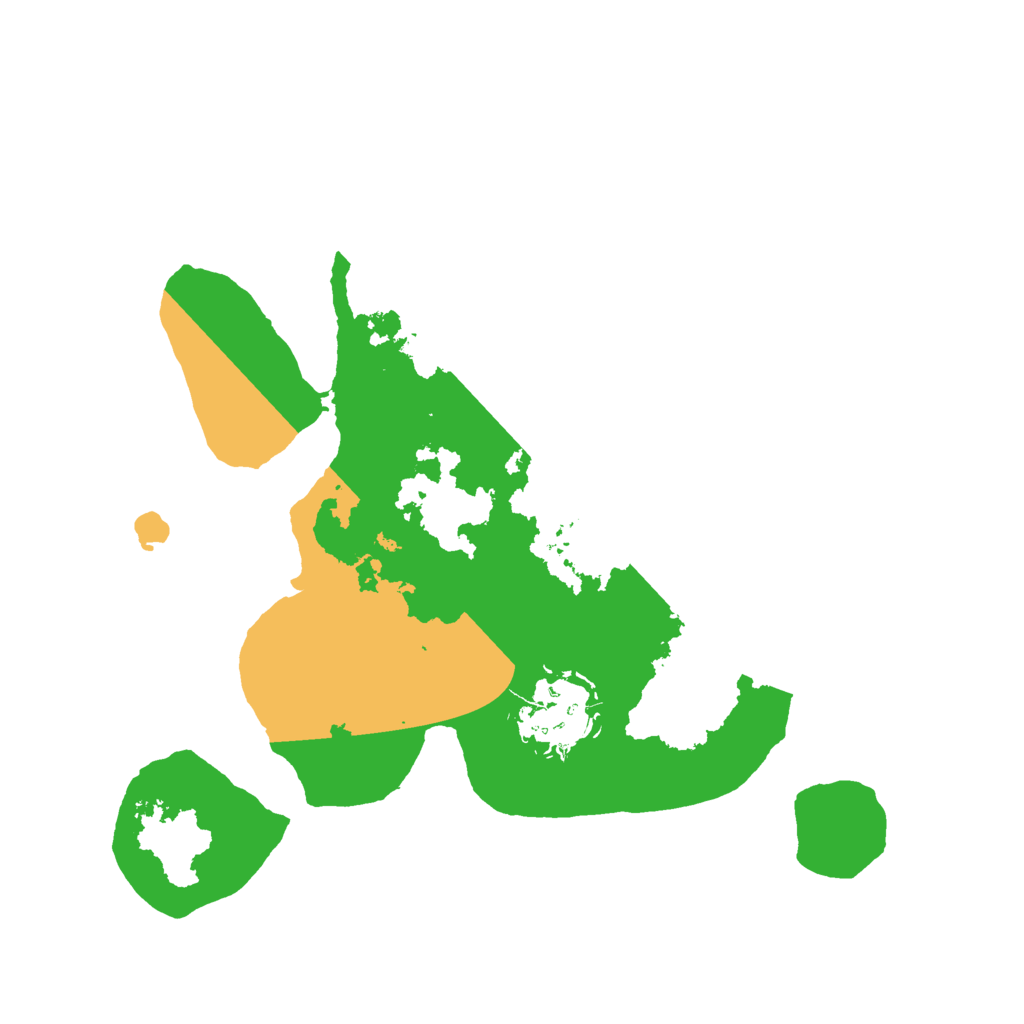 Biome Rust Map: Barren, Size: 2300, Seed: 98714516