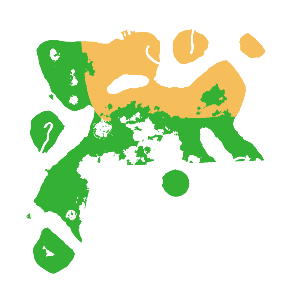 Biome Rust Map: Procedural Map, Size: 3000, Seed: 541325