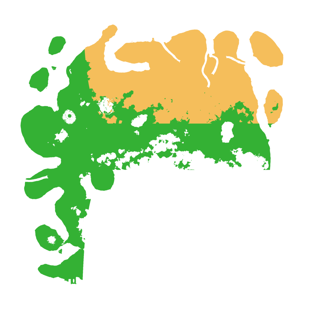 Biome Rust Map: Procedural Map, Size: 3500, Seed: 123454