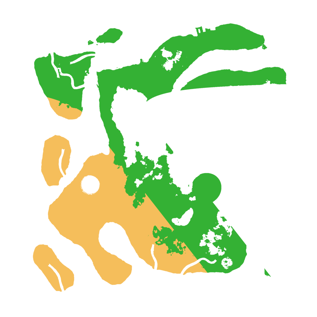 Biome Rust Map: Procedural Map, Size: 3000, Seed: 324733680