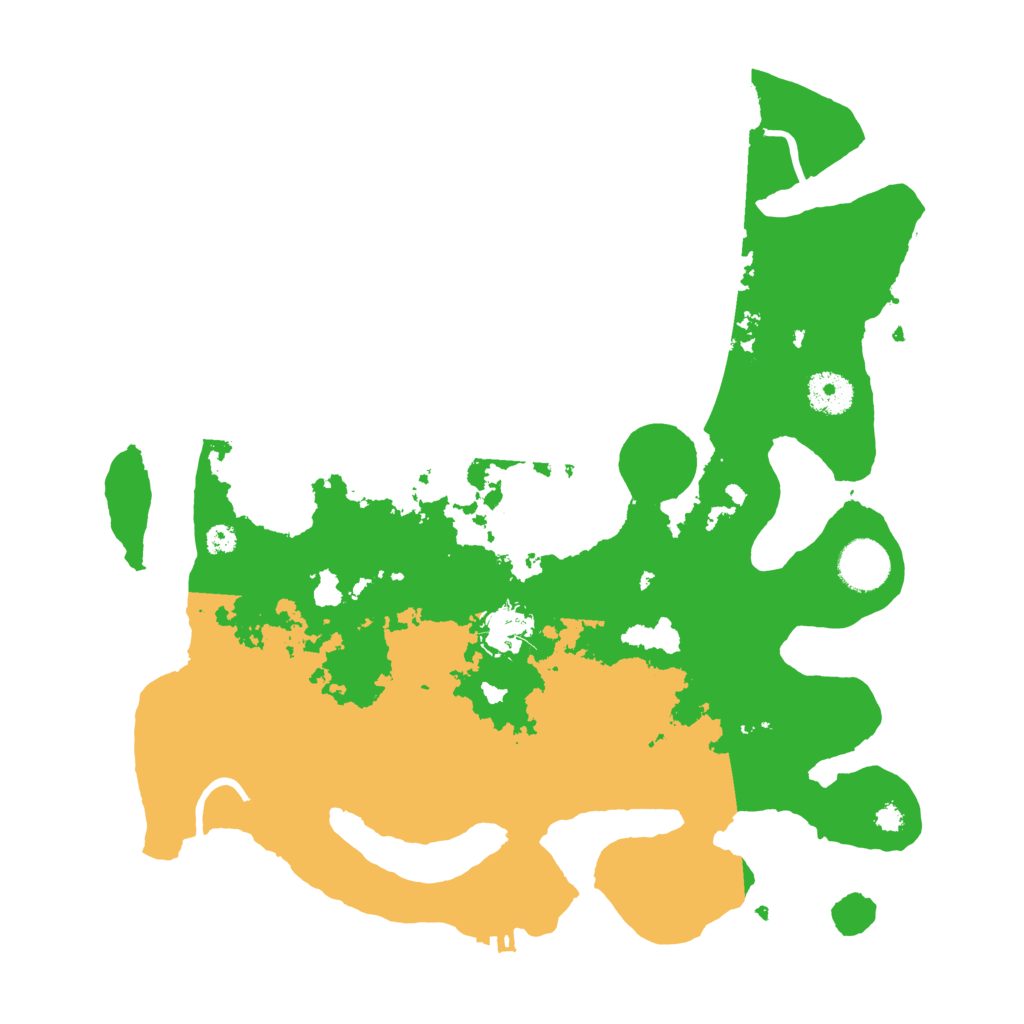 Biome Rust Map: Procedural Map, Size: 3500, Seed: 85194950