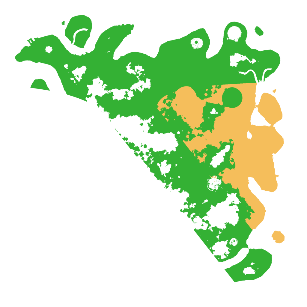 Biome Rust Map: Procedural Map, Size: 4000, Seed: 1435627479